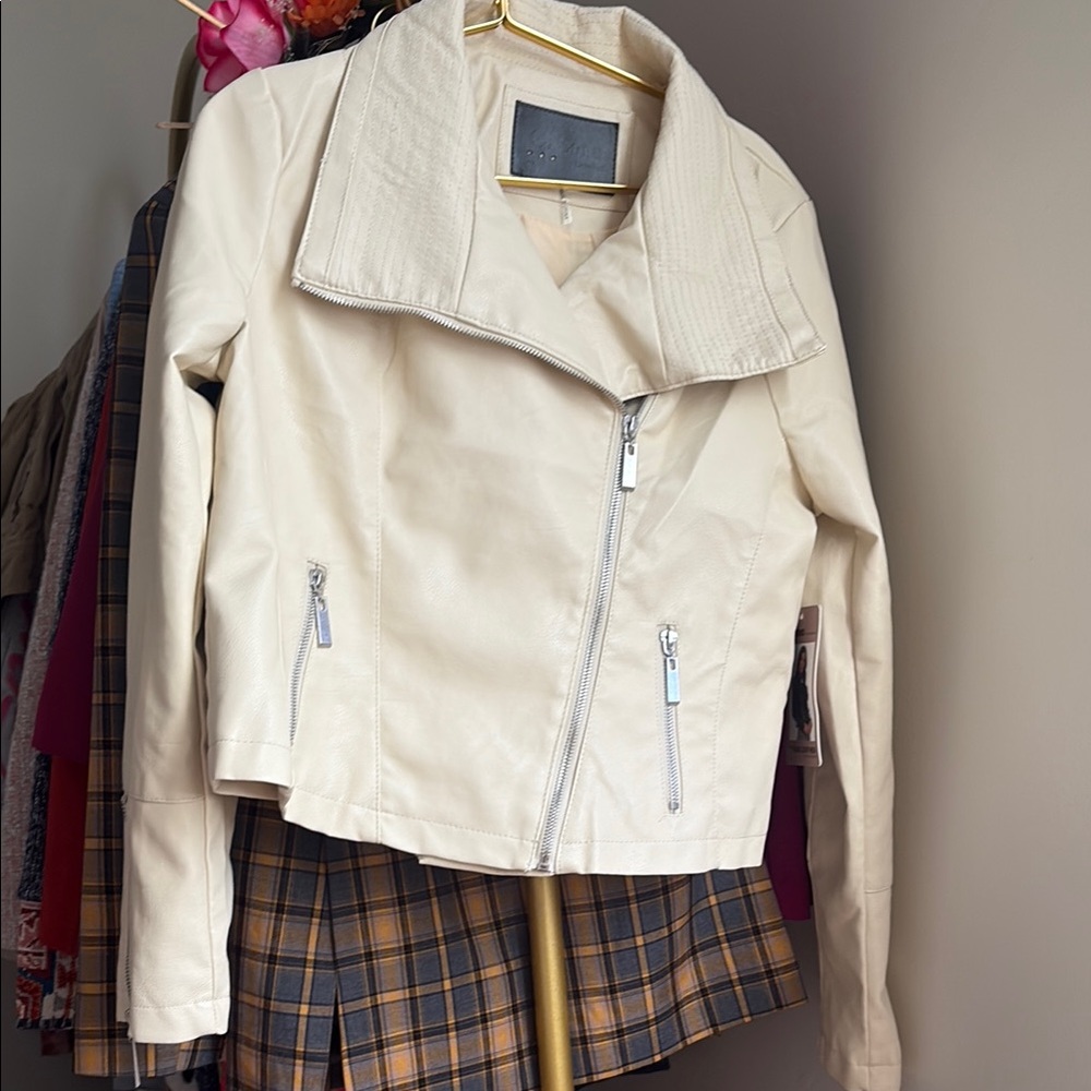 Ci Sono Faux Leather Moto Jacket – NWT